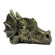thumbnail image 4 of Resin Dragon Head Statue De Cristal Decoración De La Bola De Cristal Para Decoración De La Oficina En El Hogar Color De Bronce, 4 of 5