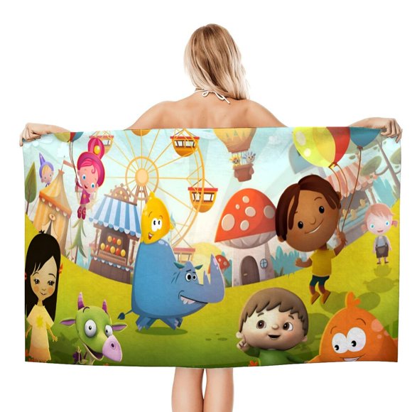 El Show de Pícaro Toalla de playa de secado rápido con diseño temático, regalo para mujeres y niñas, ideal para cumpleaños, fans, amantes de la música, uso en la playa o al aire libre, 78 × 160 cm