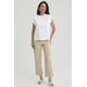 thumbnail image 2 of Polera Mujer Aplicación Rib Blanco, 2 of 4