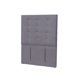 thumbnail image 2 of Respaldo Napoles Lino Gris Oscuro 1.5 Plazas, 2 of 2