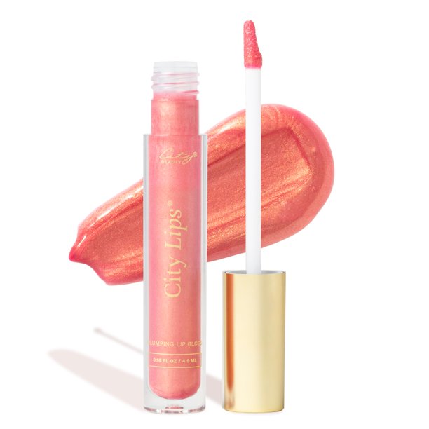 City Beauty City Lips Brillo Labial Voluminizador Sun Diego - Brillo Intenso para Labios Más Llenos y Jóvenes | Tratamiento Hidratante y Suavizante con Ácido Hialurónico
