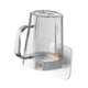 thumbnail image 2 of Soporte Para Pasta De Dientes Y Cepillo De Dientes Con Taza De Enjuague/cubierta Para Dormitorios Domésticos Blanco Con Asa, 2 of 3