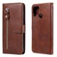 thumbnail image 1 of Funda con Cremallera para REALME C15/C12, Carcasa Cartera de Cuero PU con Soporte y Tarjetero, 1 of 5
