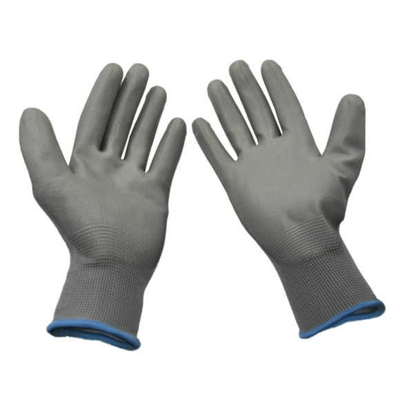Guante Nylon Con Palma Pu L-1700 Talla M/9 (Par)