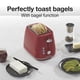 thumbnail image 3 of Tostadora Proctor Silex 22661, de plástico, 2 rebanadas, para bagels, color rojo, 3 of 8