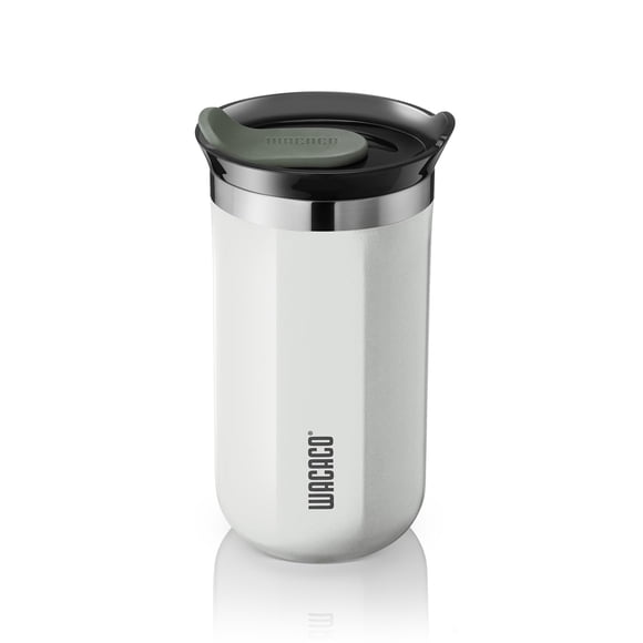Vaso para beber WACACO Octaroma Lungo 300 ml blanco