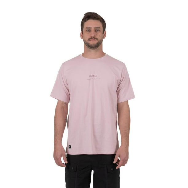 Polera Manga Corta Hombre Micelio Mycena Lhotse rosa M