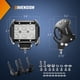 thumbnail image 3 of Barra de luces LED Nilight ZH016, 30 cm, 72 W, combinación de puntos con 2 luces antiniebla, 3 of 9
