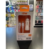 Cargador Auto Irm® Celular Puerto C Cable C A Lightning