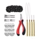 thumbnail image 4 of Kit De Herramientas De Extensión De Cabello 500 BOWS DE Silicona Anillos Para Salón De Barbería Color 1, 4 of 5