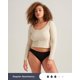 thumbnail image 3 of Period Underwear Saalt Comfort Modal Bikini Regular Black, 3 of 7