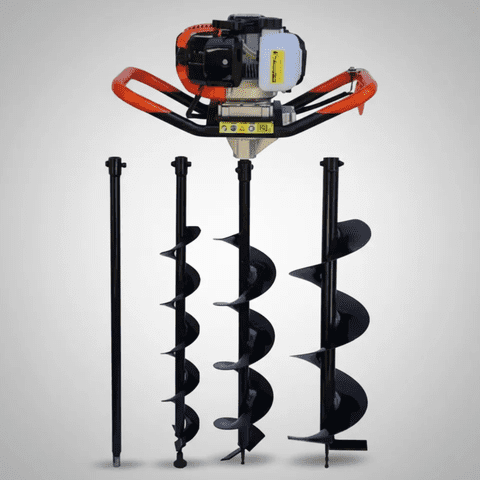 Erux - Ahoyador Barreno + 3 Brocas Licencia Japonés 63Cc