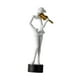thumbnail image 3 of Estatua De Músico Con Violín De 20 Cm, Adorno De Mesa Para Regalo De Inauguración De La Casa, Color Blanco, 3 of 3