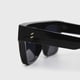 thumbnail image 4 of Lentes De Sol Mujer Marco Rectangulares Festivales Verano negro Talla Única, 4 of 6