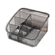 thumbnail image 3 of Organizador De Maquillaje, Caja Organizadora De Escritorio Acrílica Ordenada Para Escritorio De Baño, Gris Oscuro, 3 of 5