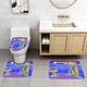 thumbnail image 2 of Juego de Alfombras de Baño Desmarcar Terciopelo Coral 3 Piezas, 2 of 6