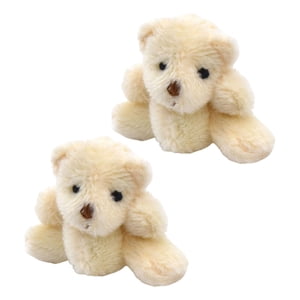 Magideal - Oso Articulado De 5Cm/Muñecos , Suministros Para Fiestas, Juguete De Peluche Para Decoraciones De 1/12 , Oso
