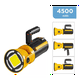 thumbnail image 2 of Linterna Plegable Recargable 2 Led De Mano Y Paral W5164-3, 2 of 3