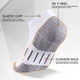 thumbnail image 3 of Calcetines Heatuff Athletic para hombre que absorben la humedad, paquete de 6, 3 of 7