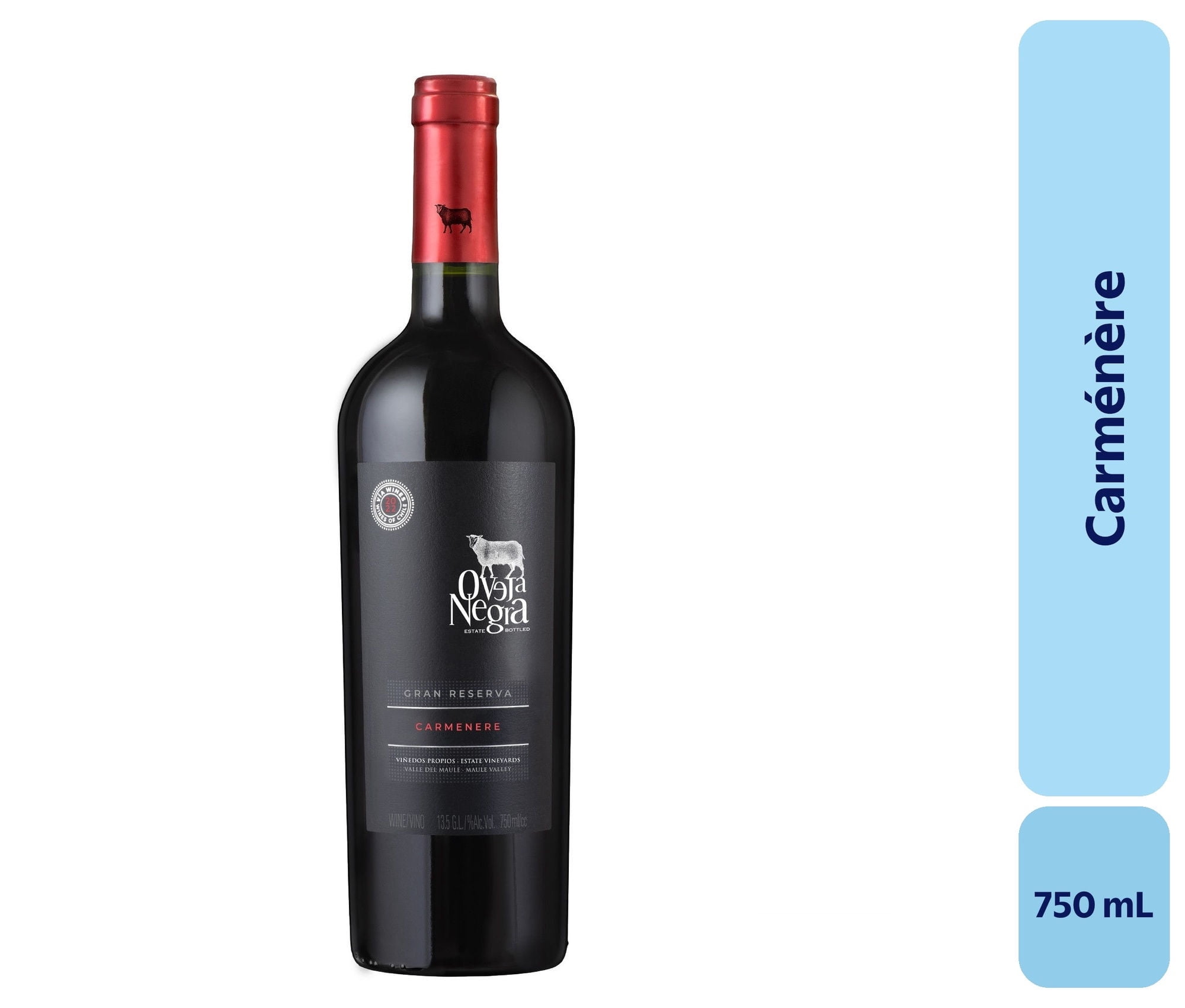 Vino Tinto Carménère Botella 750 ml Oveja Negra