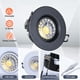 thumbnail image 4 of Luz LED empotrada ZYC 7,5 cm paquete de 10 negro regulable, 4 of 7