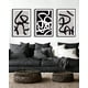 thumbnail image 1 of Arte de Pared PHOPAGO Grande Abstracto en Blanco y Negro 40x60cm, 1 of 9