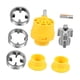 thumbnail image 5 of Kit De Roscado De Tubos De PVC, Herramienta Manual Con 3 Matrices, Roscador De Tubos, Herramienta De Plomería, 5 of 5