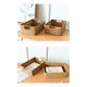 thumbnail image 3 of Cesta Organizadora Belug Mimbre Almacenamiento Decoracion 30x20x10 Beige Mimbre, 3 of 4