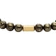 thumbnail image 2 of Pulsera Fossil Galaxy Beads con cierre deslizante de pirita gris, 2 of 5
