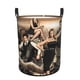 thumbnail image 1 of Cesta de Lavandería Gossip Girl Redonda con Asa, 1 of 6