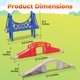 thumbnail image 4 of Set de tren On Track USA – Pack de 3 puentes de madera, 4 of 9