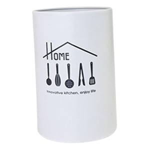 Magideal - Soporte Para Utensilios De Cocina, Estante De Almacenamiento Para Drenaje, Organizador De Cubiertos, Soporte Para Jaula De Palillos, Estante De Secado , Blanco Un Blanco