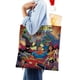 thumbnail image 4 of Justice League Bolso de tela con estampado de lienzo para mujer, bolsa de compras reutilizable y estética, con cremallera interior, regalo para mujer,38*45cm., 4 of 6