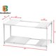 thumbnail image 3 of Estante Expandible Deco Brothers 39-64 cm Blanco de 2 Niveles, 3 of 5