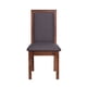 thumbnail image 1 of Silla Girona Lino Gris Oscuro, 1 of 2