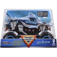 Toy Monster Truck Monster Jam Megalodon 1:24 Fundido A Presión