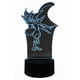 thumbnail image 1 of Lampara Ilusion 3D Greninja de 7 colores, Base touch, 1 of 6