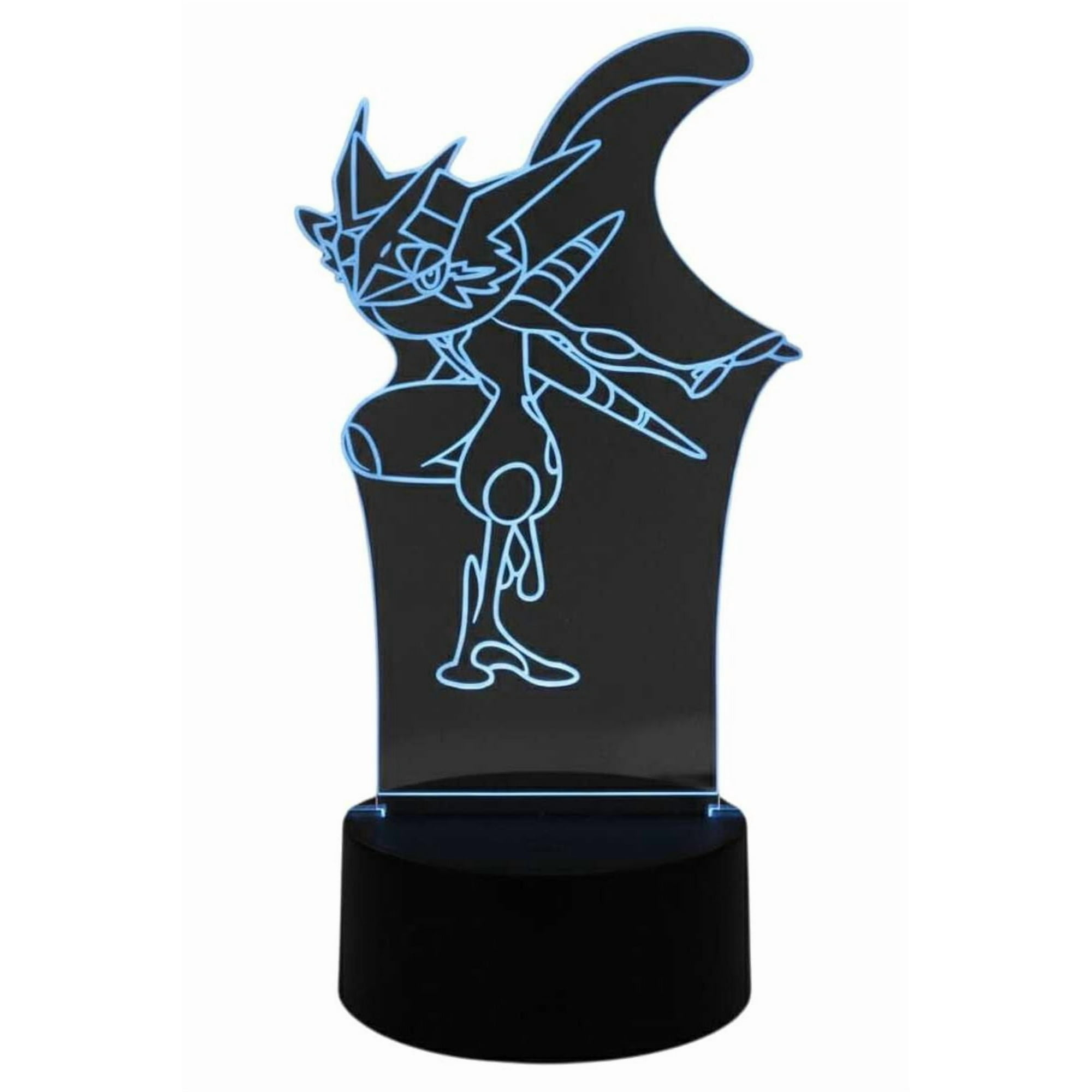 Lampara Ilusion 3d Greninja De 7 Colores, Base Touch