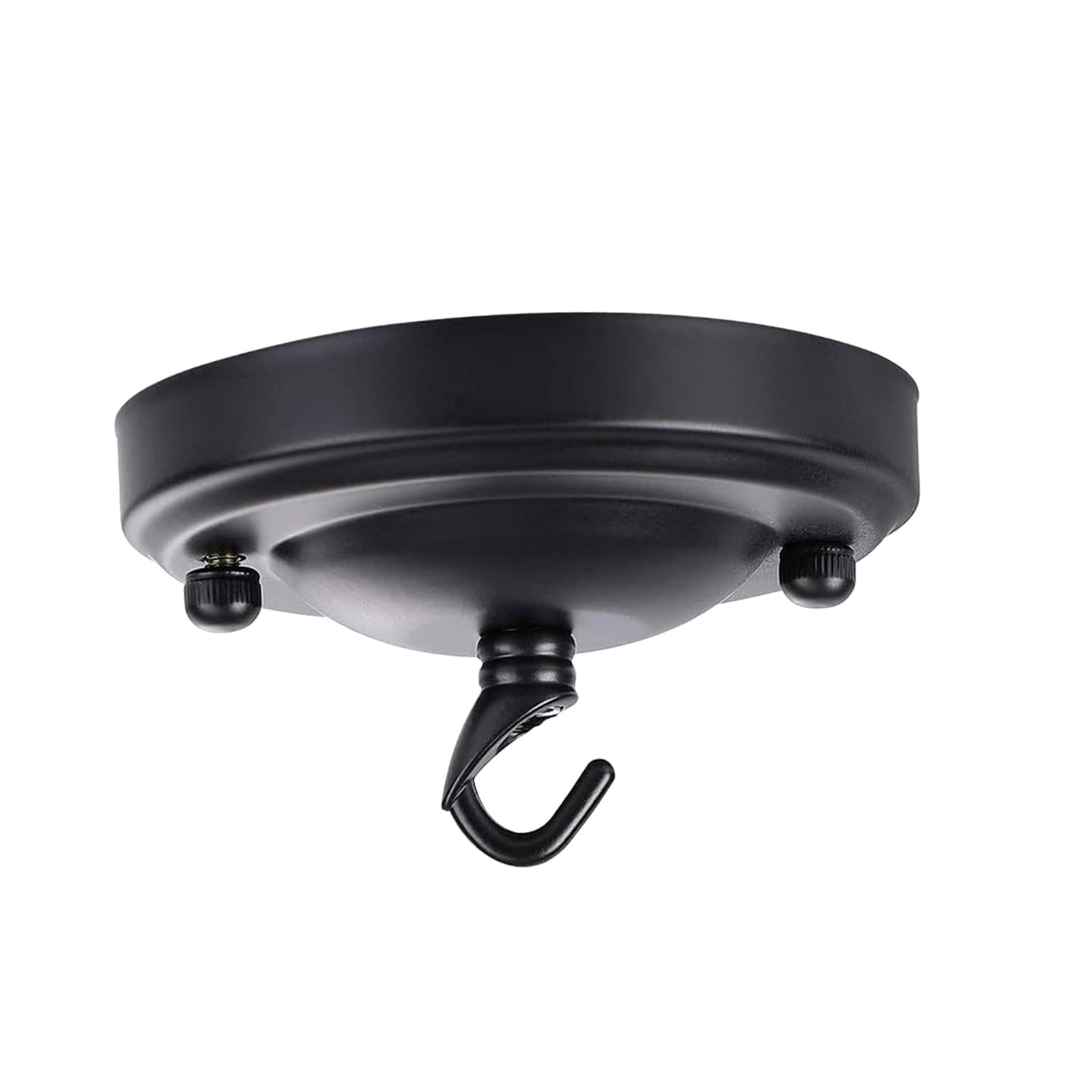 Ioensy - Kit De Toldo De Luz De Techo Soporte De Placa De Gancho De Techo De Metal Instalar Fácilmente