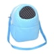 thumbnail image 5 of Bolsa De Transporte Para Animales Pequeños Para Mascotas Bolsa De Viaje Para Hámster Con Jaula Caliente Azul 27x22cm, 5 of 5