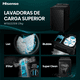 thumbnail image 4 of Lavadora Carga Superior WT5I2323DB 23 KG, 4 of 8