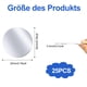 thumbnail image 2 of Placas de metal para figuras Tonie con pegamento, 25 piezas de base adhesiva para imanes, compatible con soporte de celular con imán, decora la habitación de los niños con figuras Tonie, 2 of 8