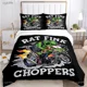 thumbnail image 1 of Cartoon Funny Rat Fink All Season Duvet Cover Comforter Bedding sets Soft Quilt Cover and Pillowcases Single/Double/Queen/ Bed Sheets, 1 of 5