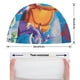 thumbnail image 2 of ¡Estamos de vuelta! Gorro de Natación de Licra, Gorro de Baño de Tela Cómoda, Gorro Elástico Antideslizante para Hombres, Mujeres y Niños, 2 of 6