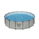 thumbnail image 3 of Piscina Bestway Redonda SteelPro Max Gris Piedra 4.88MX1.22M gris Tamano Unico, 3 of 8