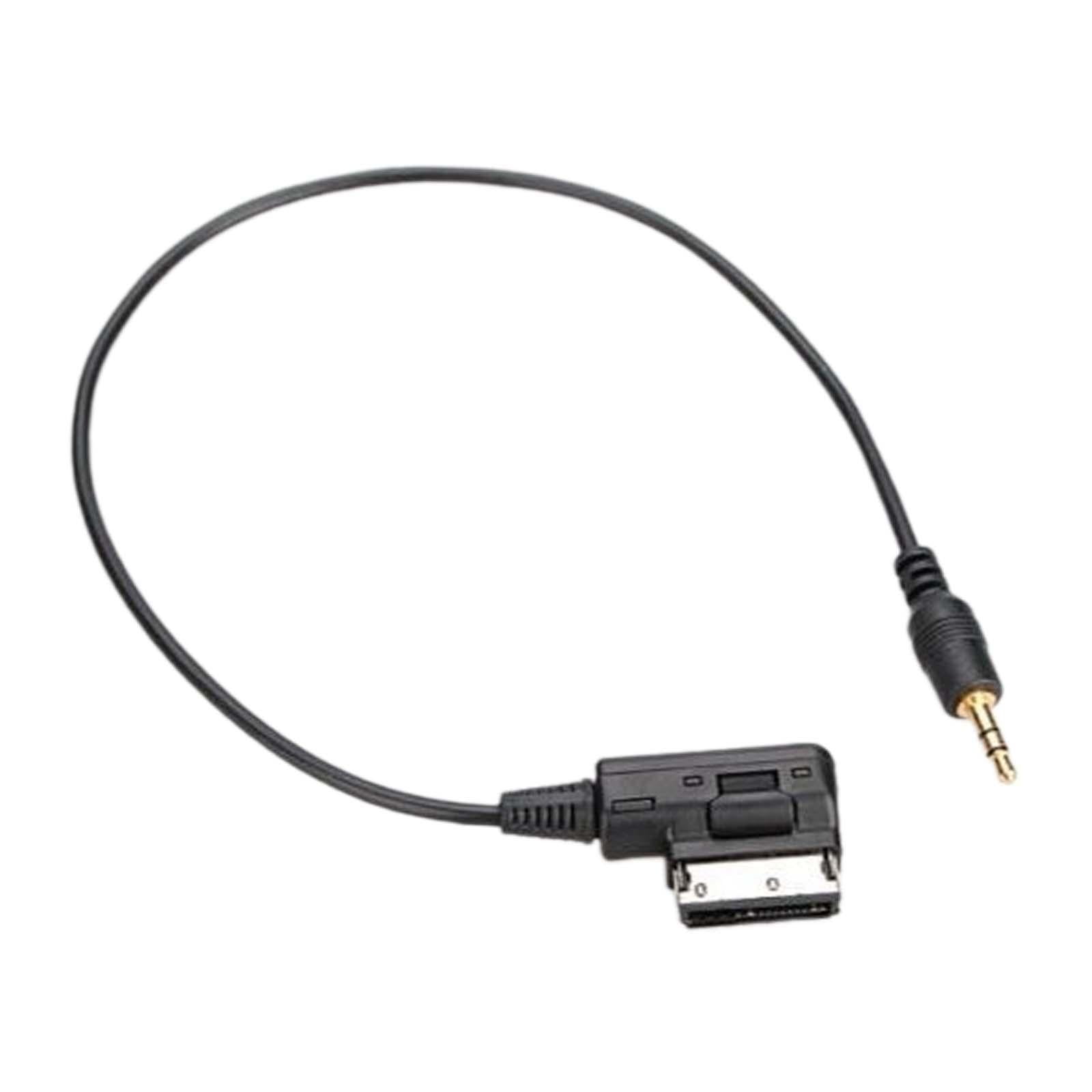 Magideal - Cable Adaptador De Audio Auxiliar Estéreo Ami Mdi De 3,5 Mm, Interfaz Multimedia De Audio Y Música Para Camiones De 1 M, Cable Adaptador De Audio