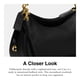thumbnail image 2 of Bandolera Soft Pebble Leather Cary Black, 2 of 6