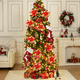 thumbnail image 3 of Pack 12 Flores Decorativas Plateadas Para Árbol Navidad, 3 of 3