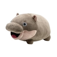 Magideal - Muñeco De Peluche De Hipopótamo, Adorno Para Sofá, Muñeco De Hipopótamo De Dibujos Animados, Juguete De Peluche Decorativo Para Abrazar, Animales De P Pequeño