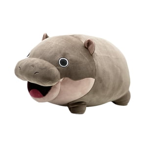 Magideal - Muñeco De Peluche De Hipopótamo, Adorno Para Sofá, Muñeco De Hipopótamo De Dibujos Animados, Juguete De Peluche Decorativo Para Abrazar, Animales De P Pequeño